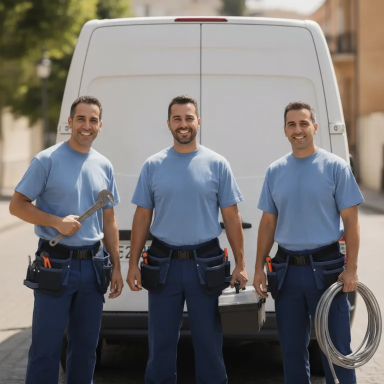 Fontanero equipo en Delicias